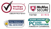 order information - SSL encryption