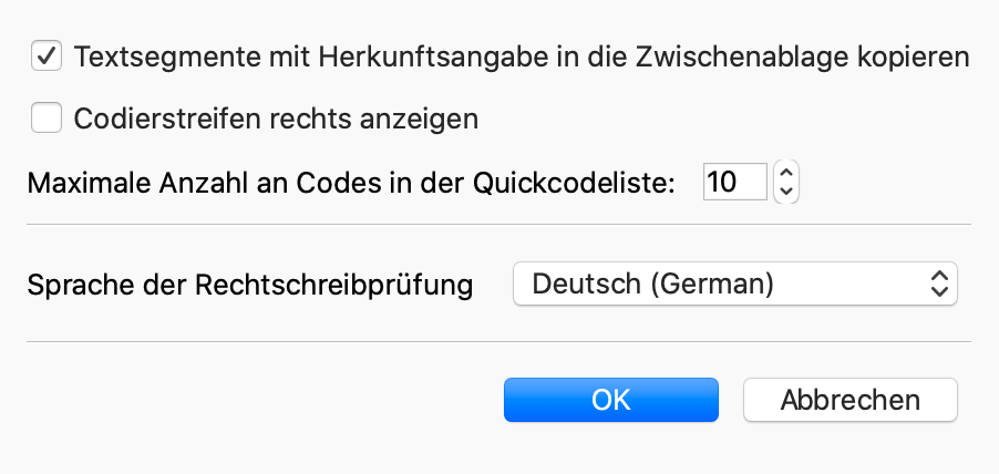 Einstellungen für das Fenster „Dokument-Browser“ Einstellungen für das Fenster „Dokument-Browser“