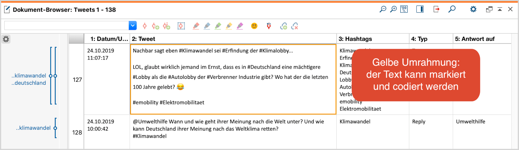 Codierter Text in einer Zelle Codierter Text in einer Zelle