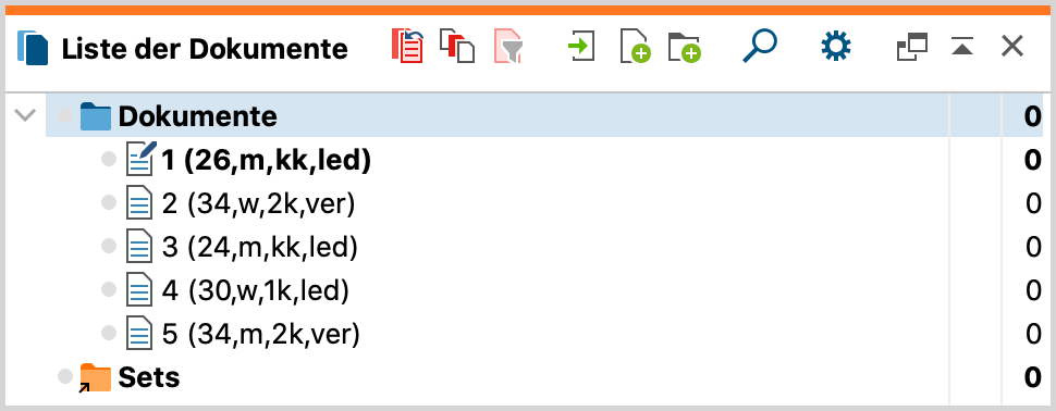 Texte nach dem Import durch den Preprozessor Texte nach dem Import durch den Preprozessor