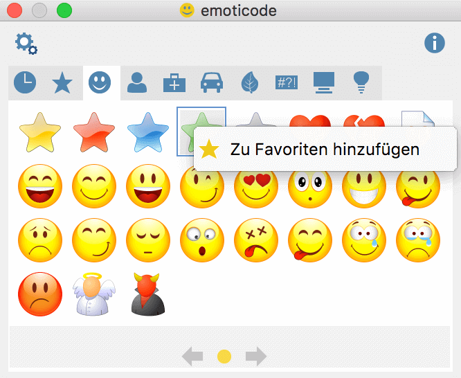 Löschen emojis häufig benutzte Löschen Sie