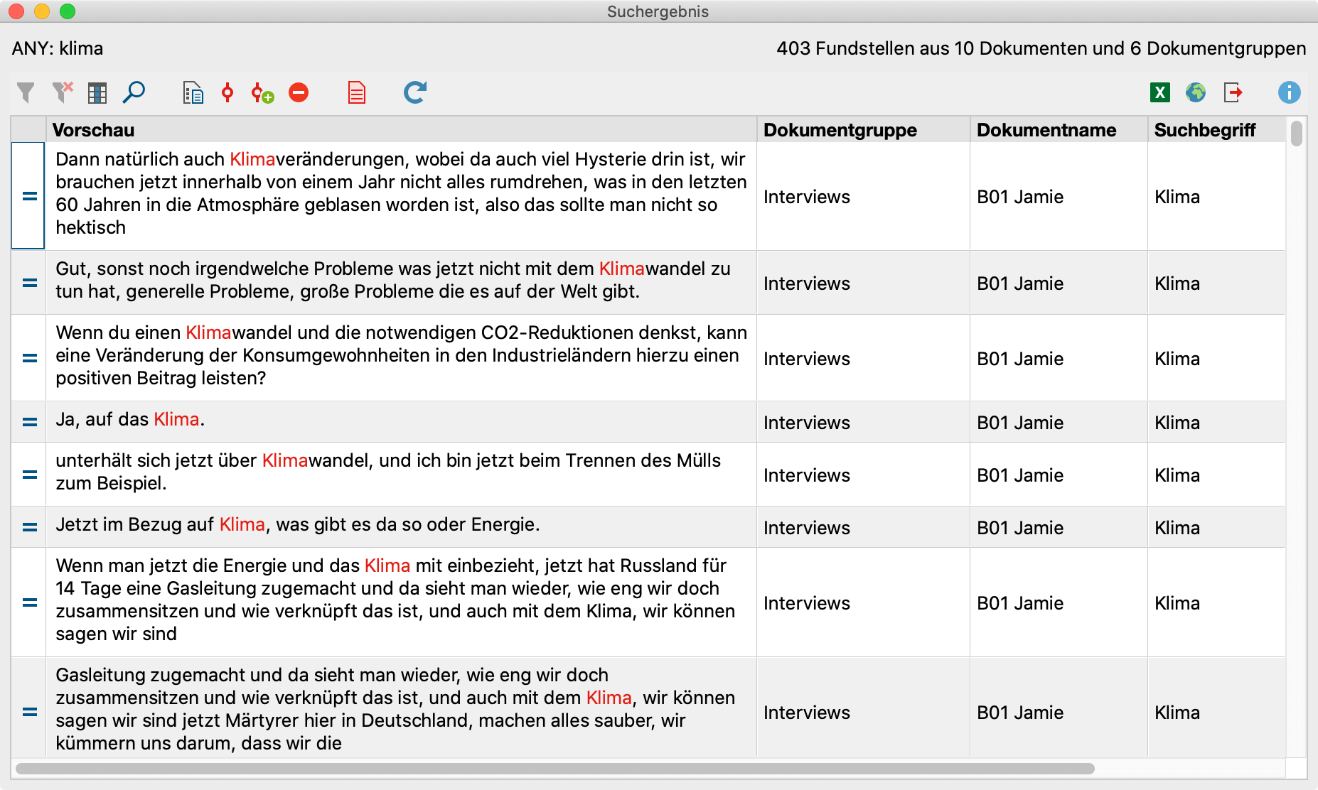 Beispiel für ein Suchergebnis Beispiel für ein Suchergebnis