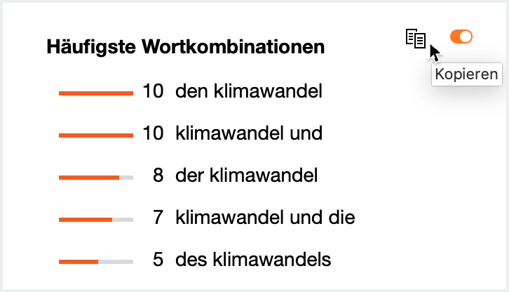 Bereich in die Zwischenablage kopieren Bereich in die Zwischenablage kopieren