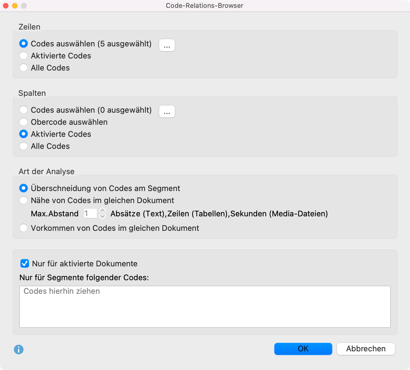 Optionen einstellen für die Darstellung des Code-Relations-Browser Optionen einstellen für die Darstellung des Code-Relations-Browser