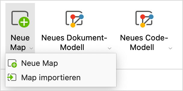 Map im Zielprojekt importieren Map im Zielprojekt importieren