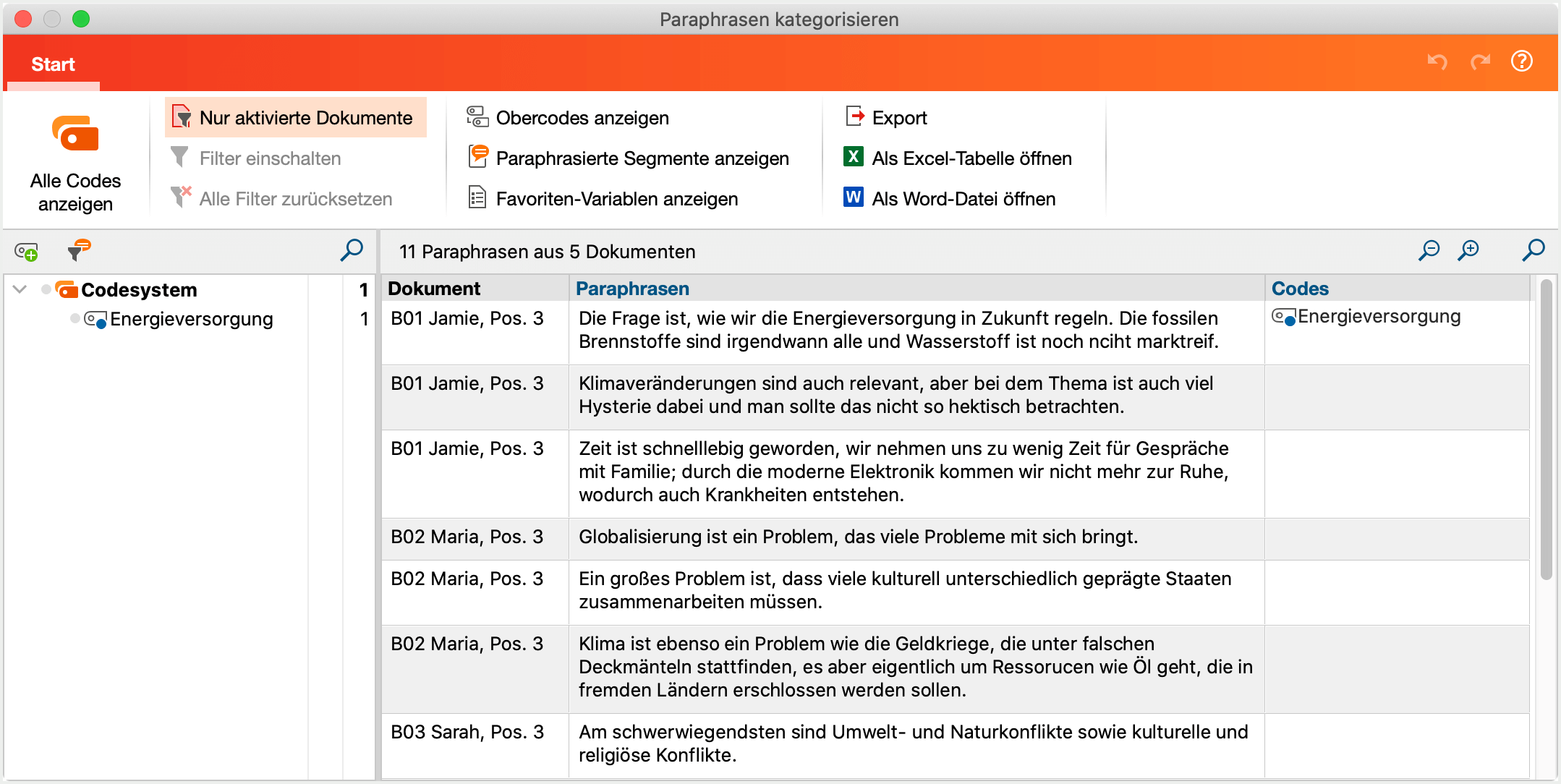 Interaktive Arbeitsumgebung für die Kategorisierung von Paraphrasen Interaktive Arbeitsumgebung für die Kategorisierung von Paraphrasen