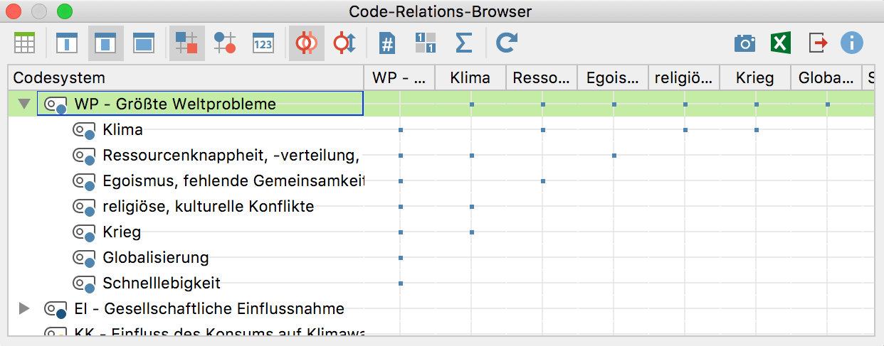 Code Relations Browser