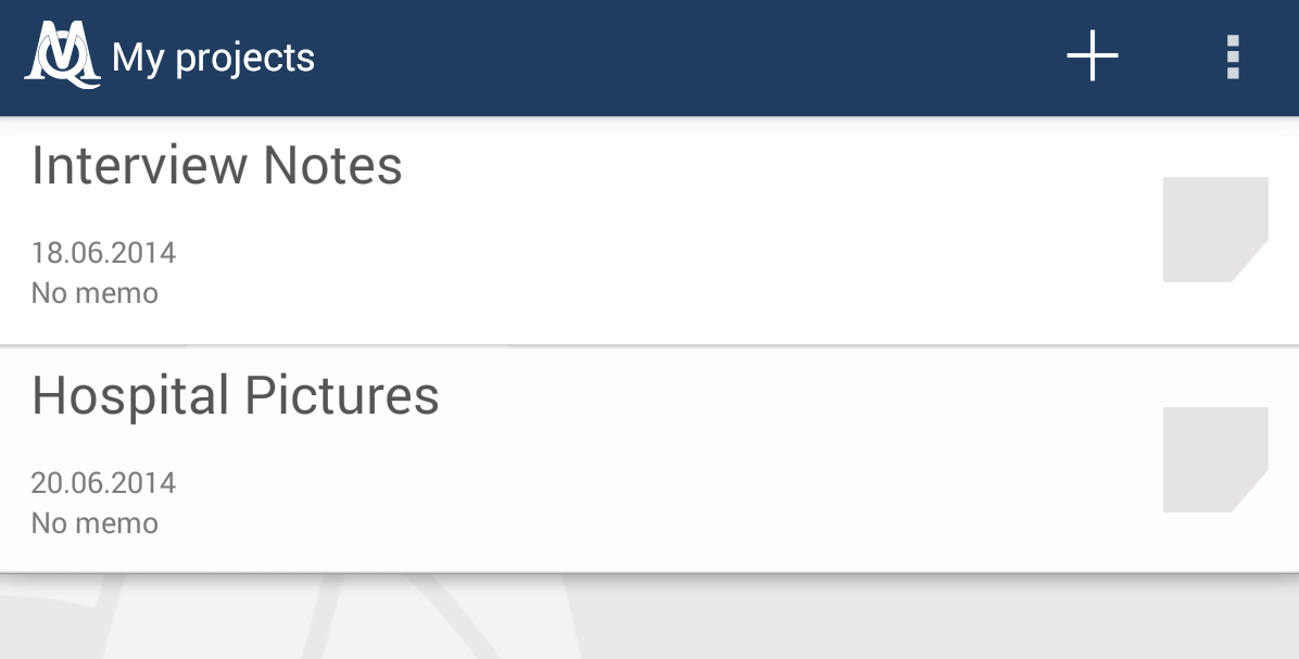 Projekt erstellen mit MAXApp