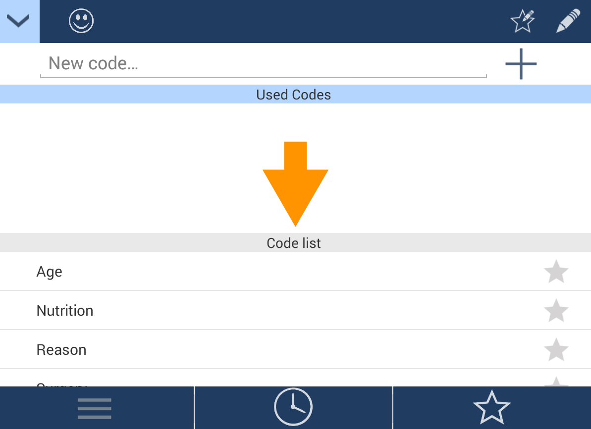 Manage your codes