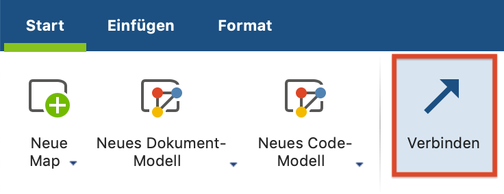 Modus „Verbinden im Tab „Start“ einschalten Modus „Verbinden im Tab „Start“ einschalten