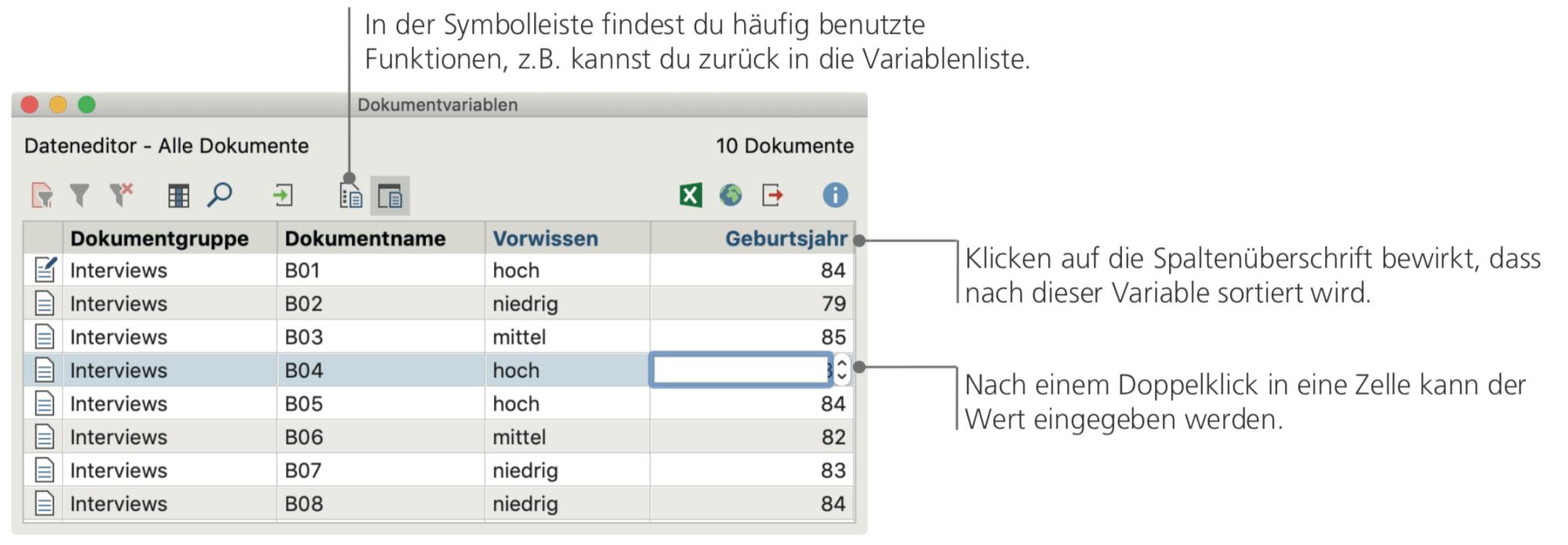 Dateneditor