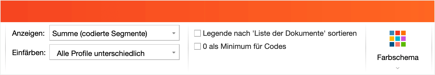 Optionen für die Darstellung Optionen für die Darstellung