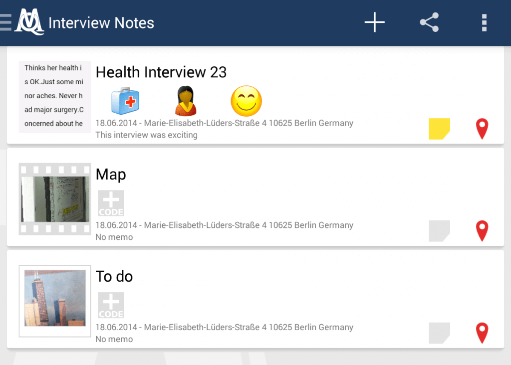 Create memos