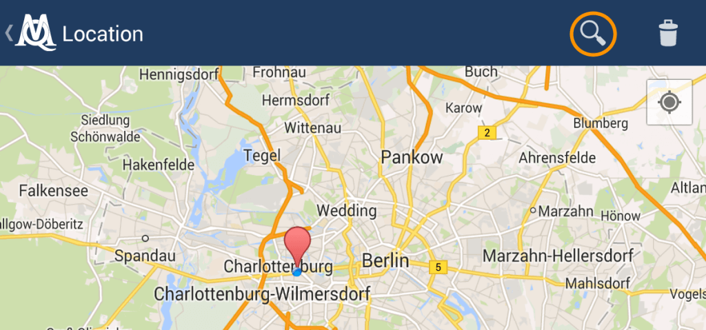 Add locations to your documents with MAXApp