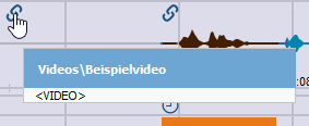 Link-Symbol im „Multimedia-Browser“ Link-Symbol im „Multimedia-Browser“