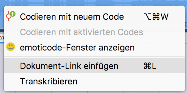 Dokument-Link einfügen Dokument-Link einfügen
